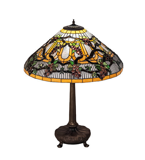 Meyda 31" High Jeweled Grape Table Lamp- 65301