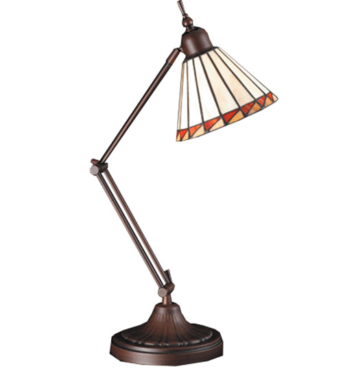 Meyda 23"H Prairie Mission Adjustable Desk Lamp '65946