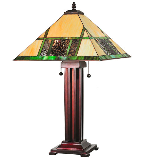 Meyda 24"H Pinecone Ridge Table Lamp '67851