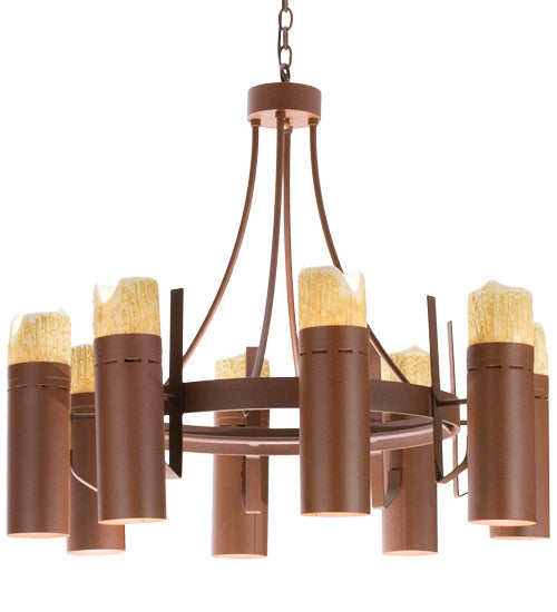 Meyda 36"W Candle Drop 8 LT Chandelier '68946