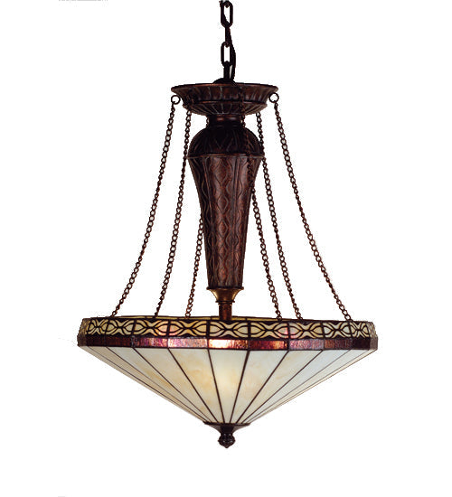 Meyda 22"W Crestwood Inverted Pendant 71207