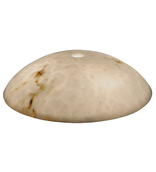 Meyda 20"W Corinth White Marble Shade '76443