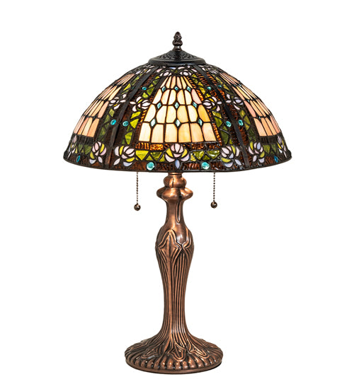 Meyda 23" High Fleur-de-lis Table Lamp '81447