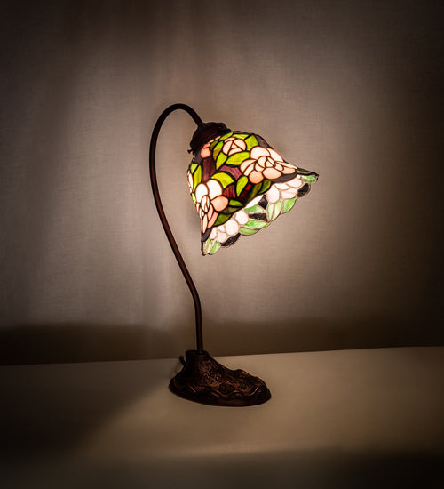 Meyda 18" High Begonia Desk Lamp- 82790