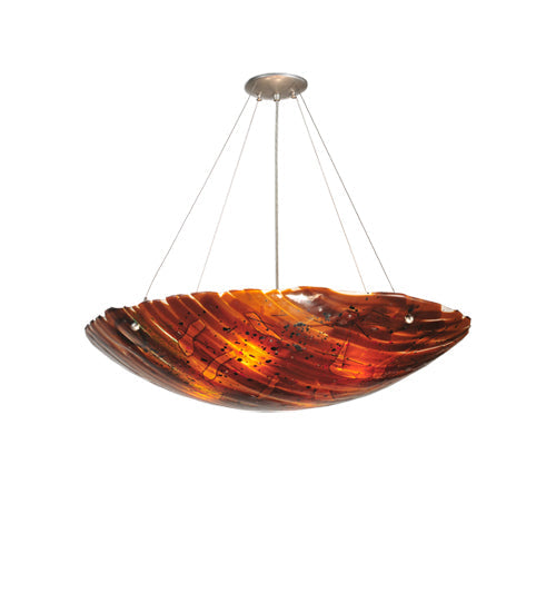 Meyda 30" Wide Metro Fusion Torta Inverted Pendant '99537