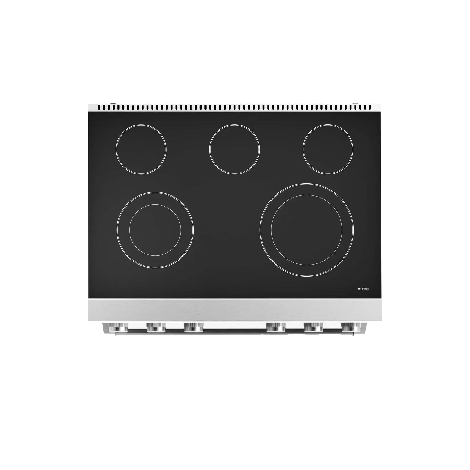 Thor Kitchen 3-Piece Appliance Package - 36-Inch Electric Range, Refrigerator, and Dishwasher in Stainless Steel