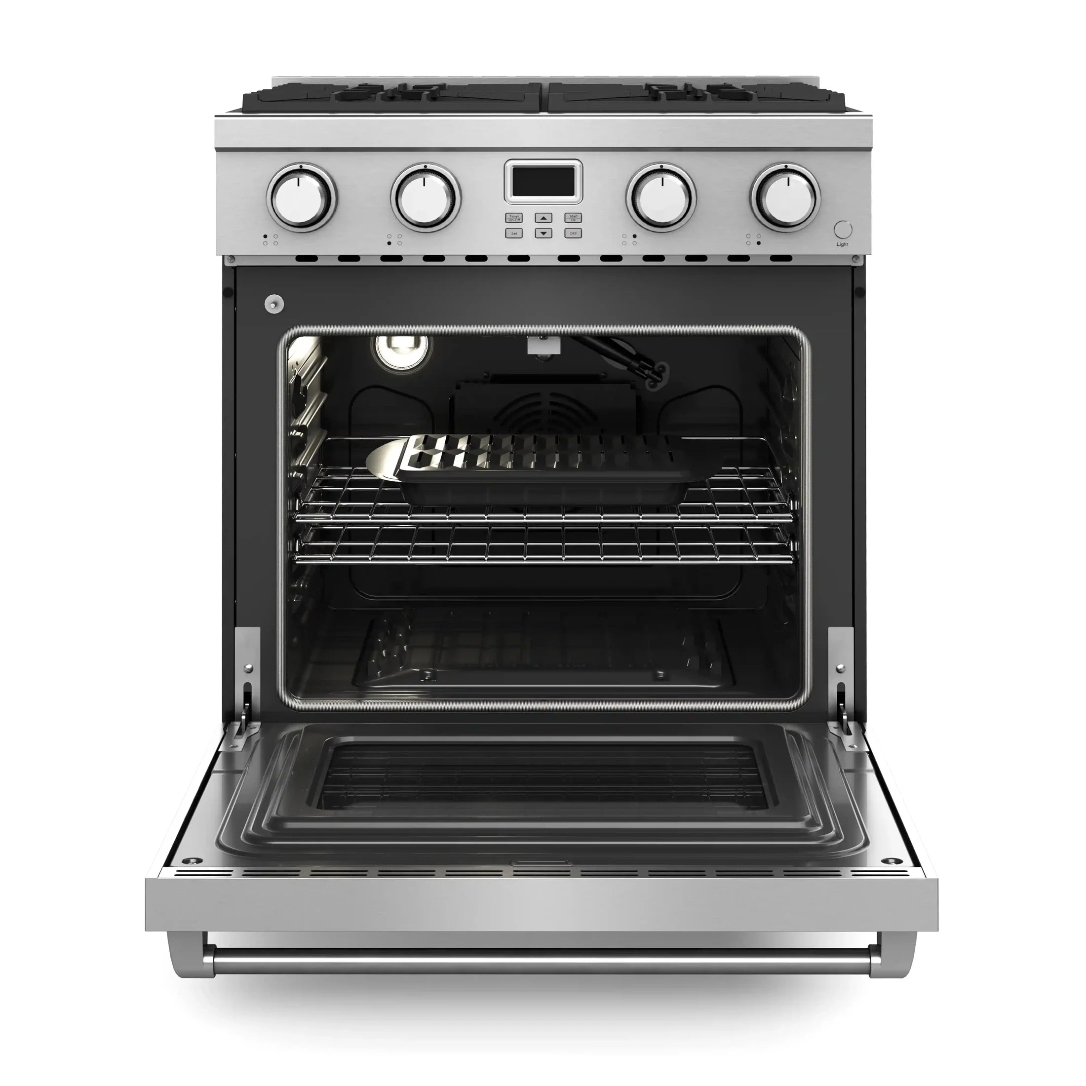 Thor Kitchen 30-Inch Gas Range with 4.8 cu. ft. Convection Oven in Stainless Steel ARG30