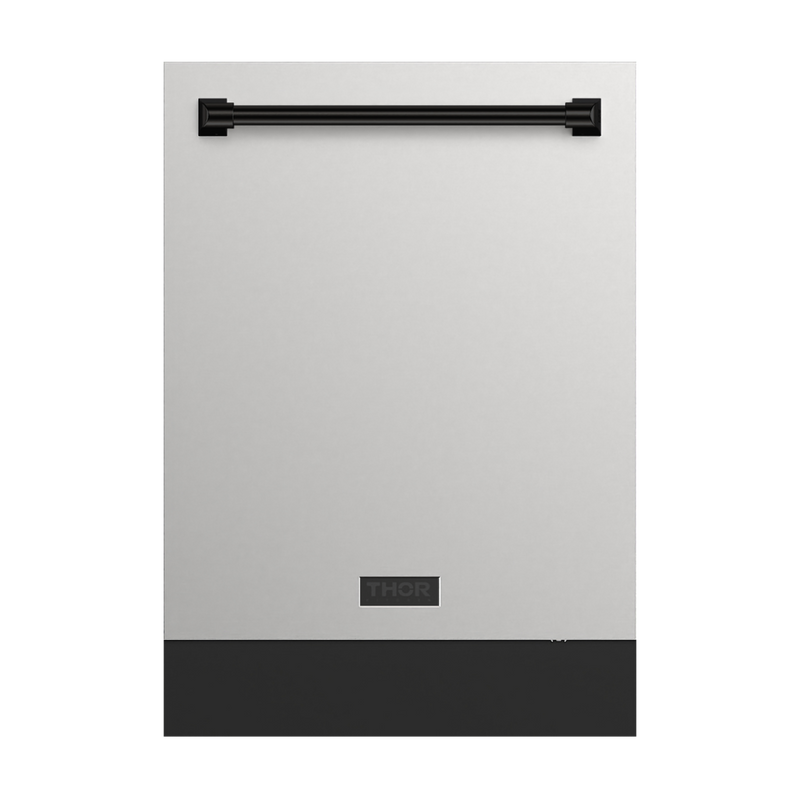 Gordon Ramsay by THOR Kitchen Package - 48" Gas Range, 30" Refrigerator with Ice Maker and Dishwasher in Stainless Steel, AP-RSG48E-1