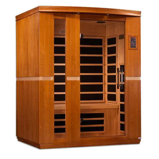 Golden Designs Dynamic "Lugano" FAR Infrared Sauna - DYN-6336-02