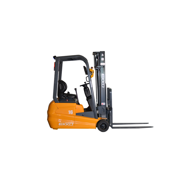 EKKO 3-Wheel Forklift 3500lbs., 138"Lift EK16A-138