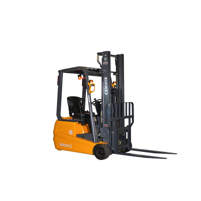 EKKO 3-Wheel Forklift 3500lbs., 138"Lift EK16A-138