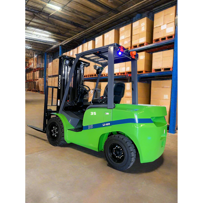 EKKO 4 Wheel Electric Forklift | 7000 lbs Capacity | Raised Height 185'' | EK35GT-LI