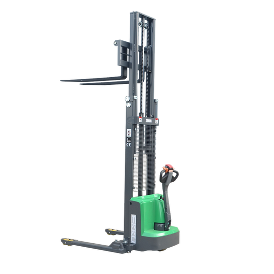 EKKO Lithium Straddle Stacker 2800 lb Cap., 145" Height EB13E-145Li