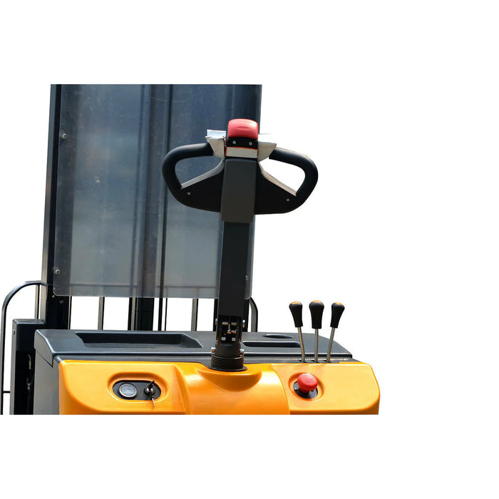 EKKO Moving Mast Walkie Reach Truck 3300lbs. Cap., 138" Height EH15T