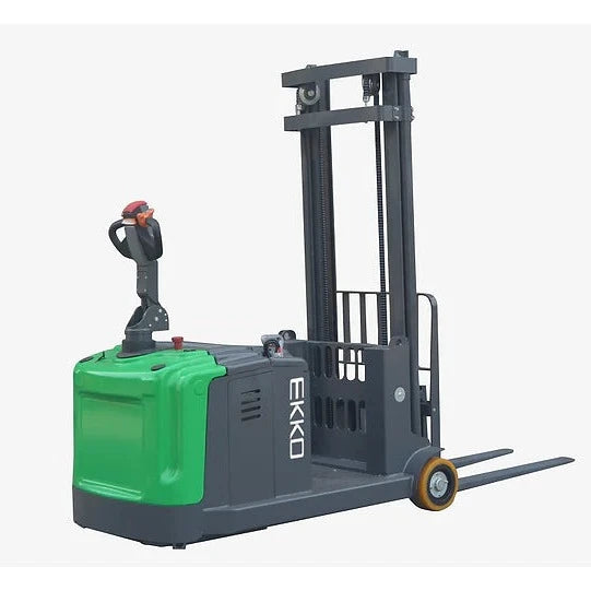 EKKO Lithium Powered Counterbalanced Walkie Stacker EK14-130Li