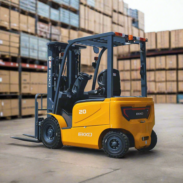 EKKO Electric Forklift Lead Acid Battery 4500 lbs. Capacity Lift Height 189'' EK20GS