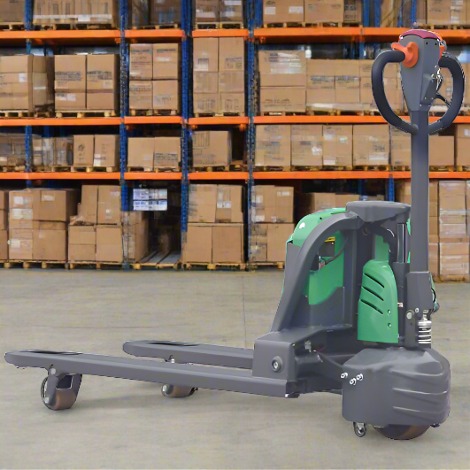 EKKO Semi-Electric Pallet Jack 4000 lb Capacity EP18SLi