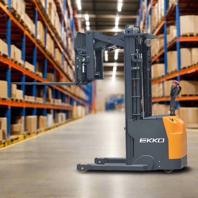 EKKO Electric Walkie Reach Truck | 3300 lbs. Capacity | Lift Height 177''| ER15