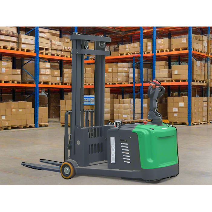 EKKO Lithium Counterbalanced Walkie Stacker SIDE-SHIFTING EK14S-130Li