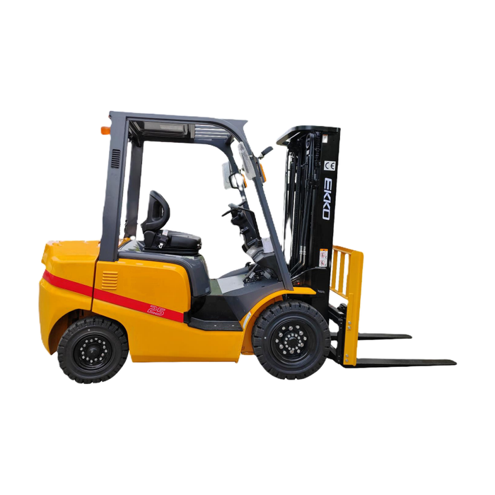 EKKO Forklift with solid pneumatic tires 6000 lbs., cap. EK30D