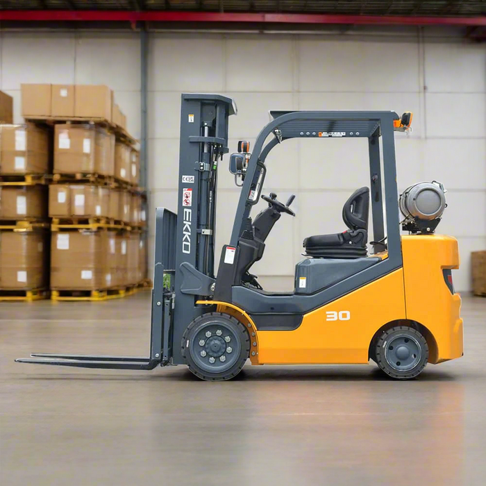 EKKO Forklift with Pattern Cushion (LPG) 6000 lbs EK30SLP