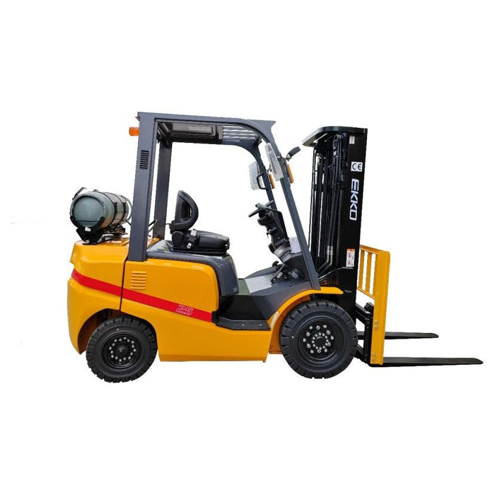 EKKO Forklift with solid pneumatic tires 6000 lbs., cap. EK30TLP