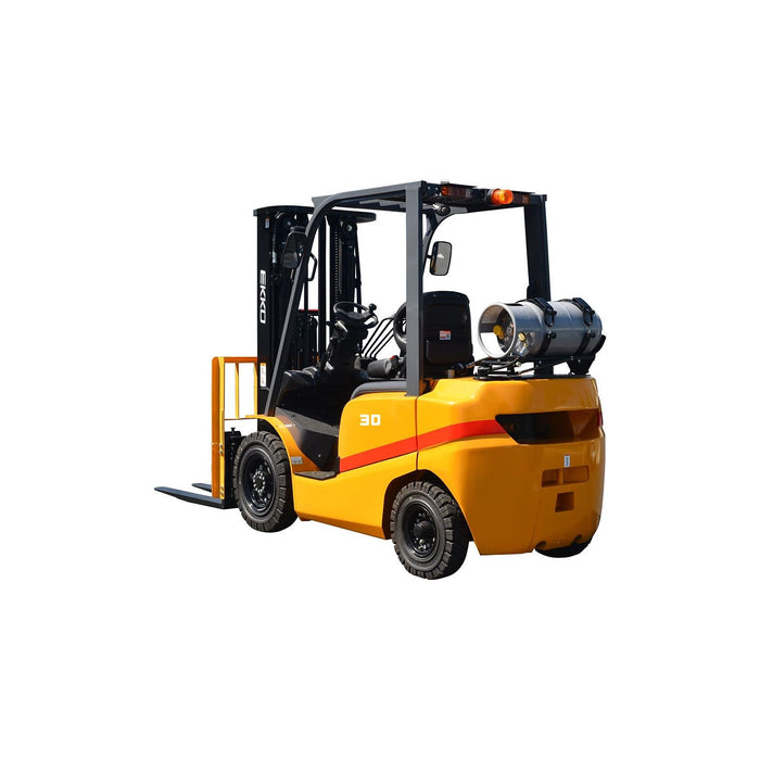 EKKO Forklift with solid pneumatic tires 6000 lbs., cap. EK30TLP