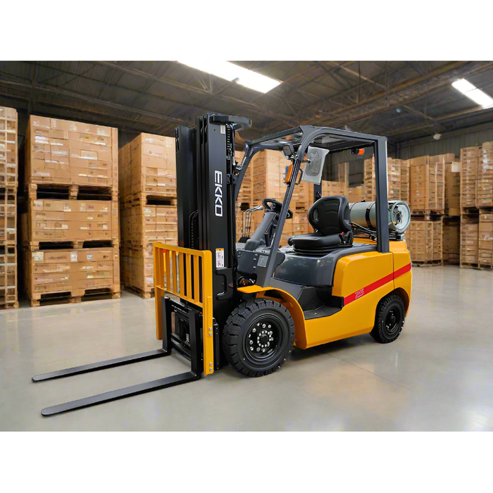 EKKO Forklift with solid pneumatic tires 4000 lbs., cap. EK20TLP