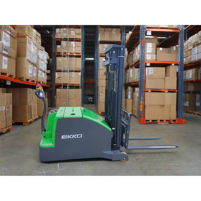 EKKO Lithium Counterbalanced Walkie Stacker, Side Shifting EK14CS-189Li