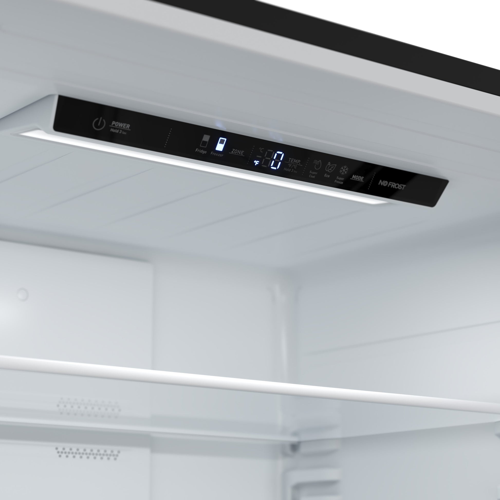 Forno Milano Espresso 31-Inch 17.2 cu. ft. Bottom Freezer Right Swing Door Refrigerator - FFFFD1785-31