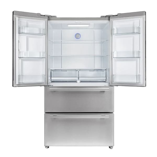FORNO 2-Piece Appliance Package - 30-Inch Electric Range and 36-Inch French Door Refrigerator in Stainless Steel FBDL-013-03CAUS