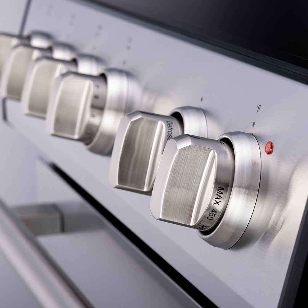 FORNO Leonardo Espresso 30" Slide-In Electric Induction in Stainless-Steel - FFSIN0982-30