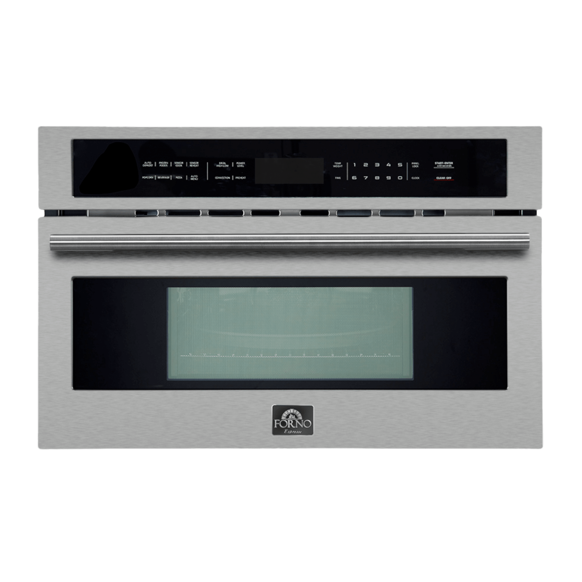 FORNO Capoliveri 30 Inch Stainless-Steel 1000 Watts Microwave Drawer 1.2 cu.ft. - FMWDR3000-30