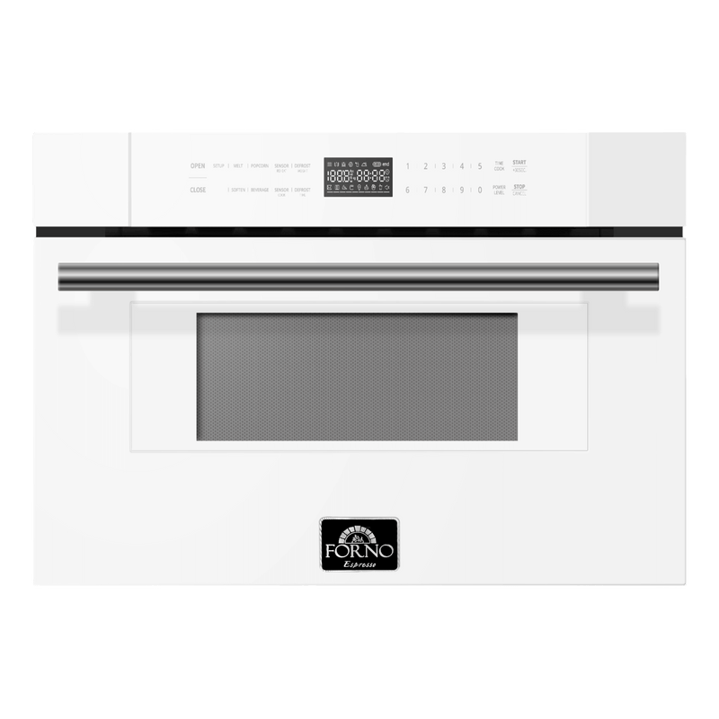 FORNO Capoliveri 30 Inch Stainless-Steel 1000 Watts Microwave Drawer 1.2 cu.ft. - FMWDR3000-30