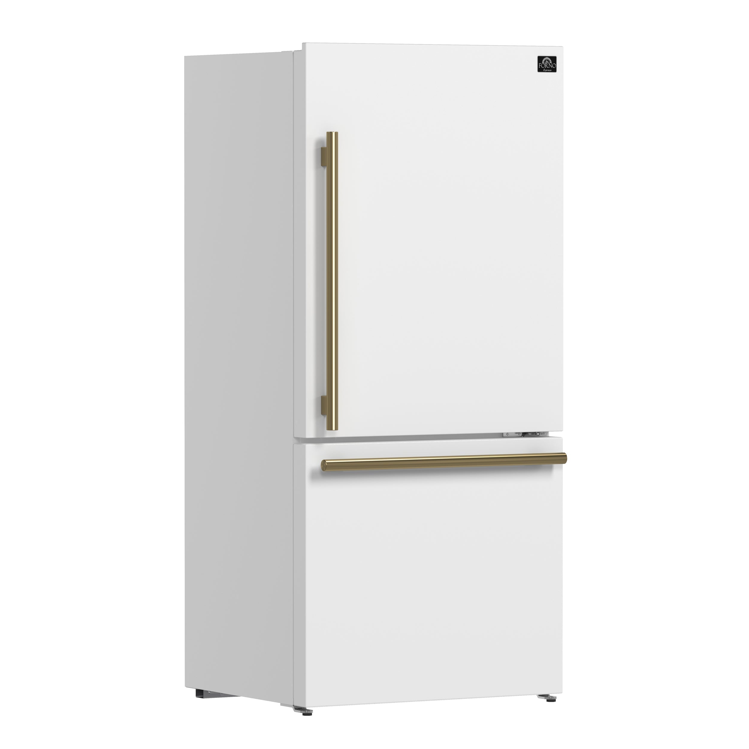 Forno Milano Espresso 31-Inch 17.2 cu. ft. Bottom Freezer Right Swing Door Refrigerator - FFFFD1785-31