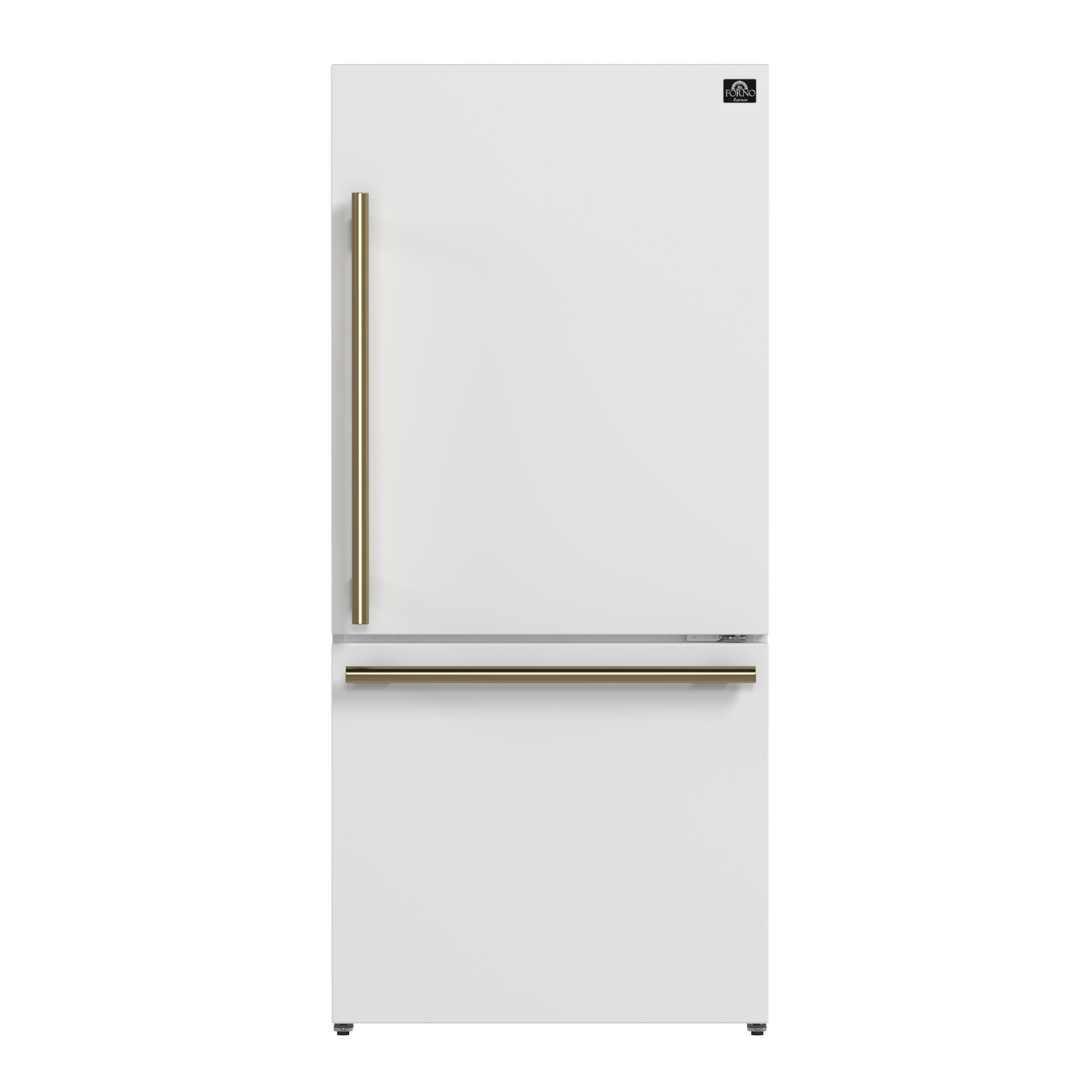 Forno Milano Espresso 31-Inch 17.2 cu. ft. Bottom Freezer Right Swing Door Refrigerator - FFFFD1785-31