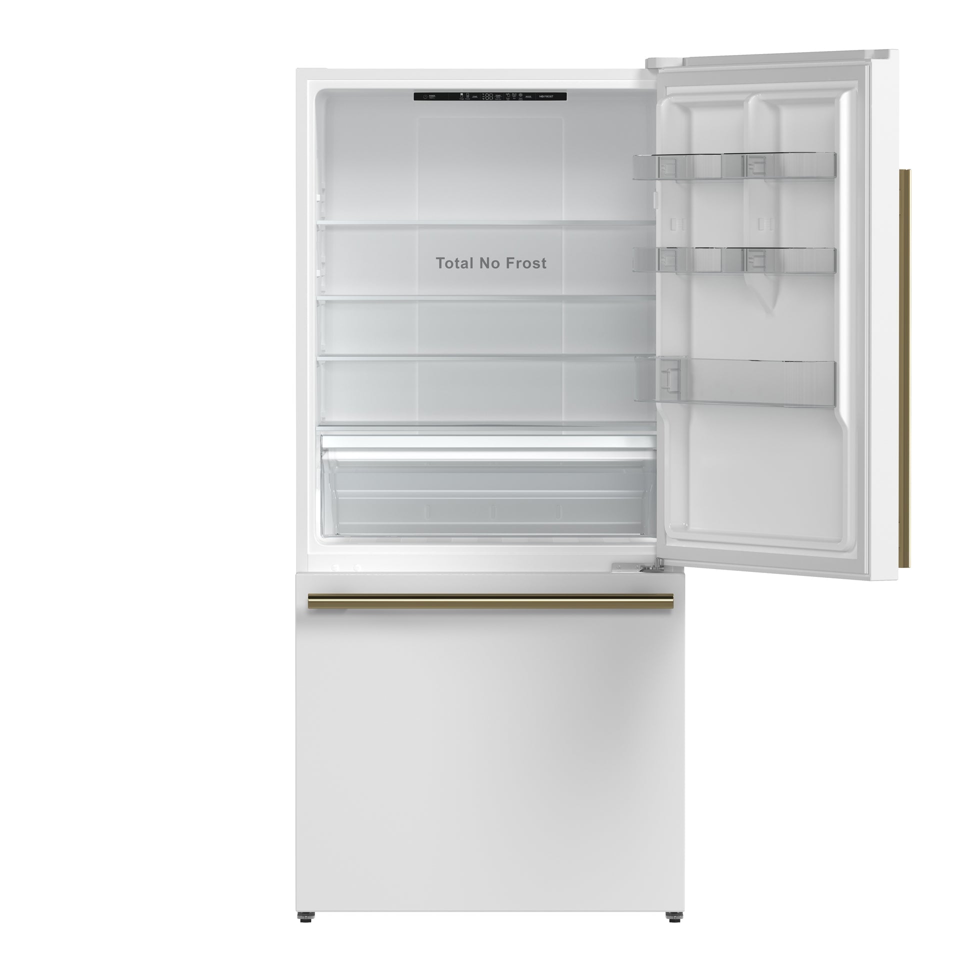Forno Milano Espresso 31-Inch 17.2 cu. ft. Bottom Freezer Right Swing Door Refrigerator - FFFFD1785-31