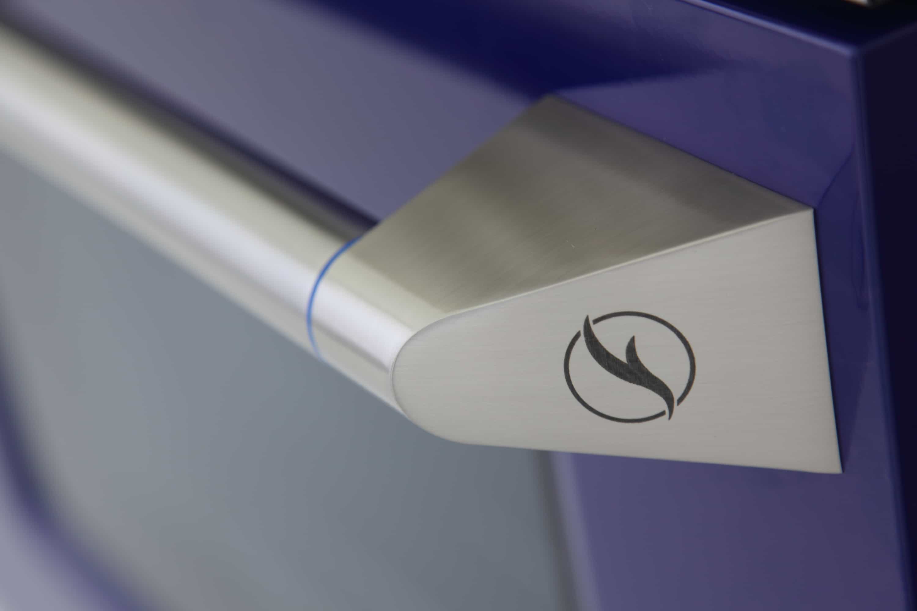 Kucht 36-Inch Pro-Style Dual Fuel Range in Stainless Steel with Blue Oven Door KDF362-B