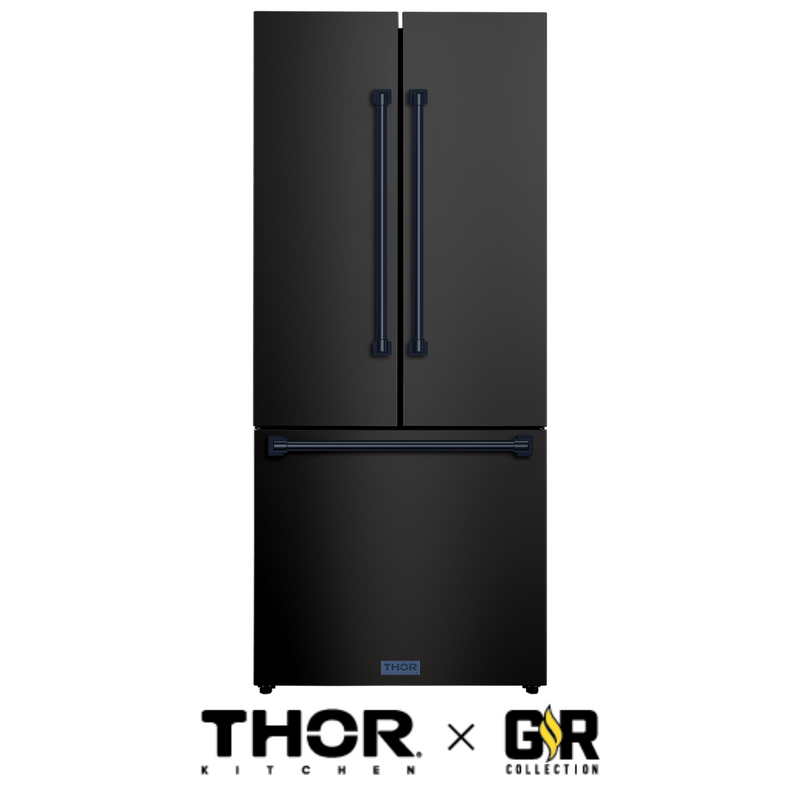 Gordon Ramsay by THOR Kitchen Package - 30" Electric Range, 30" Refrigerator with Ice Maker and Dishwasher in Stainless Steel, AP-RSE30B-1