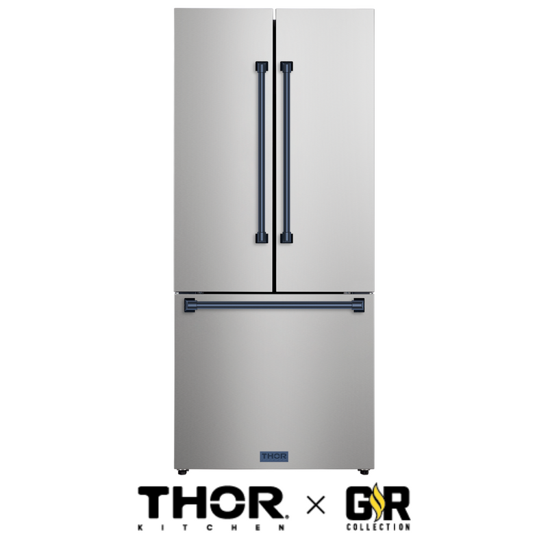 Gordon Ramsay by THOR Kitchen Package - 30" Electric Range, 30" Refrigerator with Ice Maker and Dishwasher in Stainless Steel, AP-RSE30-1