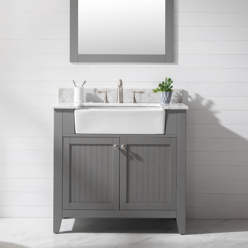 Design Element Burbank 36" Single Vanity - Gray BK-36-GY