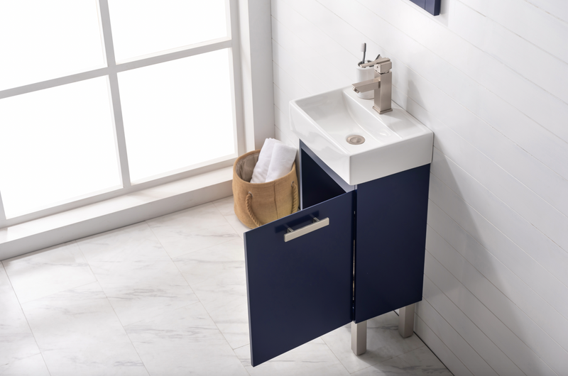 Design Element Stella 16.5" Single Sink - Blue S03-17-BLU