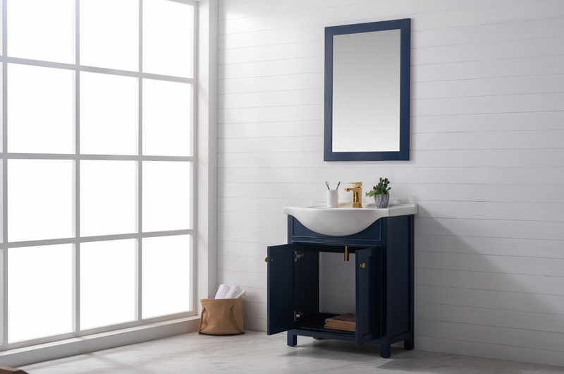 Design Element Marian 30" Single Sink Vanity - Blue S05-30-BLU