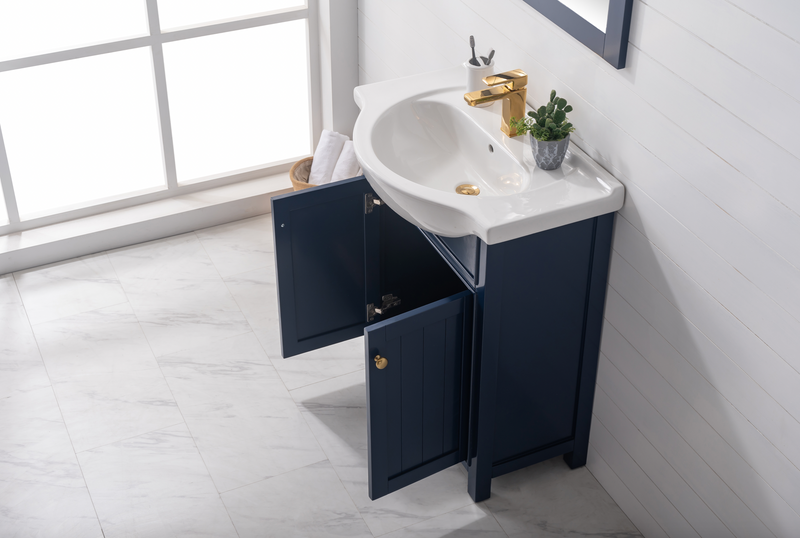 Design Element Marian 30" Single Sink Vanity - Blue S05-30-BLU