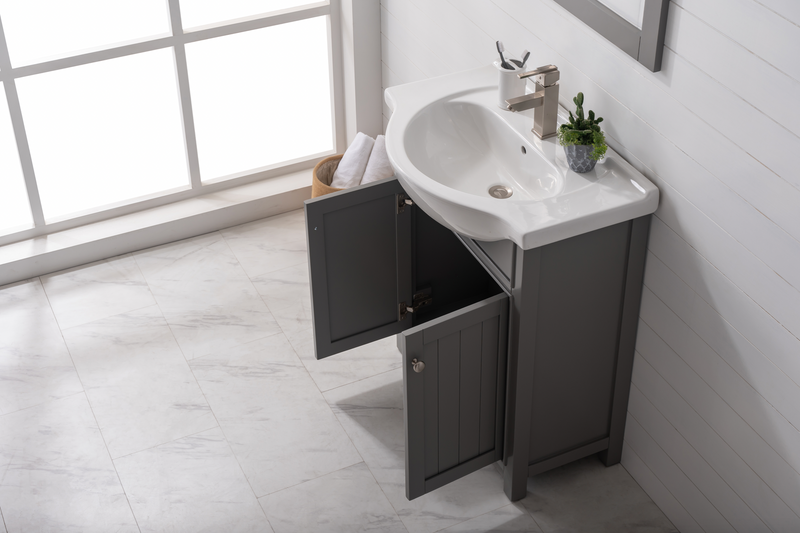 Design Element Marian 30" Single Sink Vanity - Gray S05-30-GY