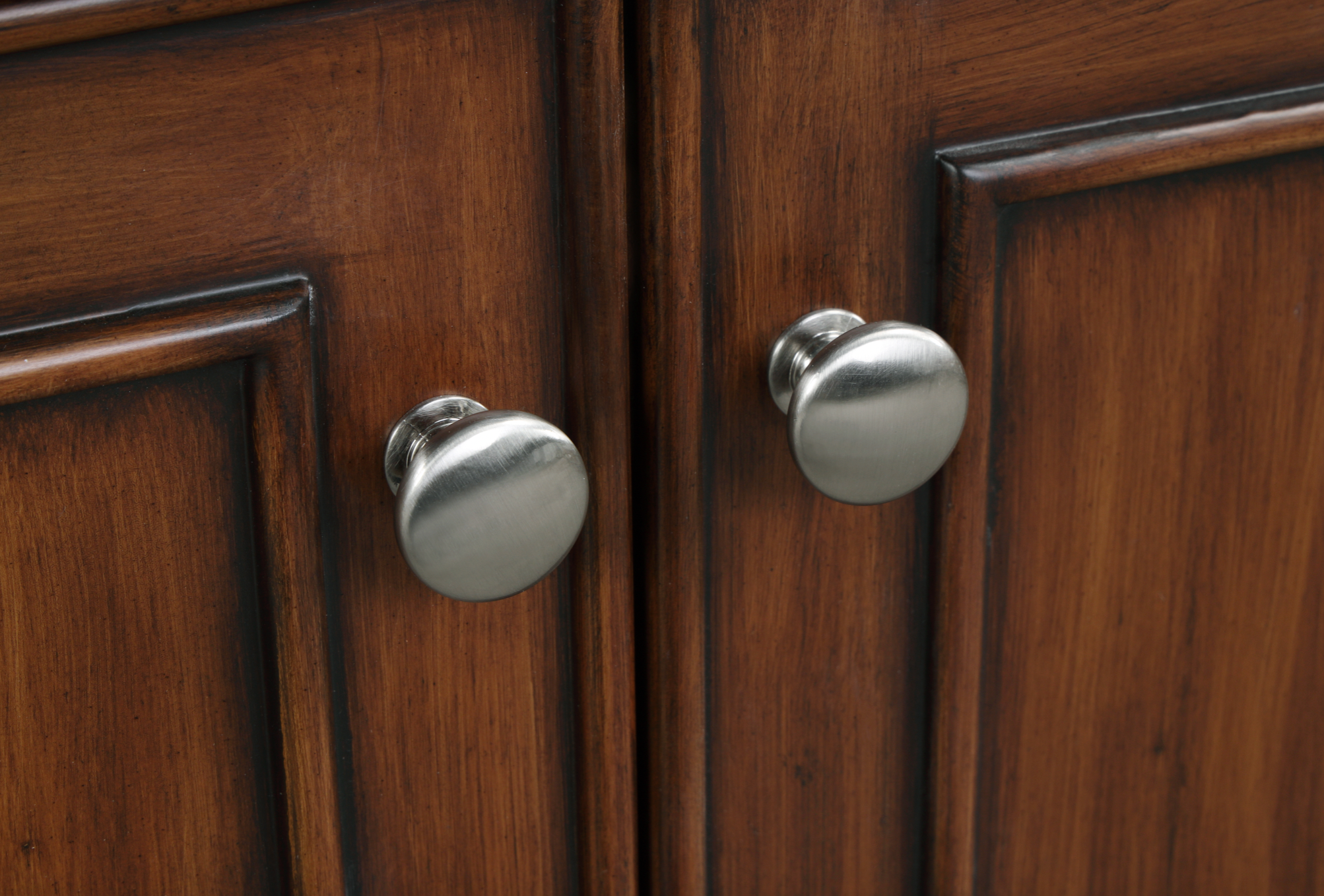 Design Element Winston 84" Double Vanity In Walnut WN-84-BR