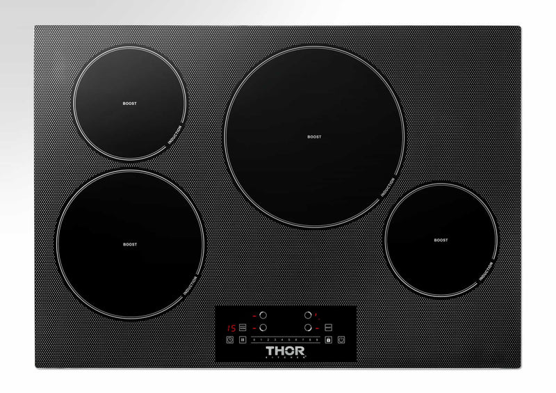 Thor Kitchen 30-Inch Built-In Induction Cooktop with 4 Elements (TIH30)