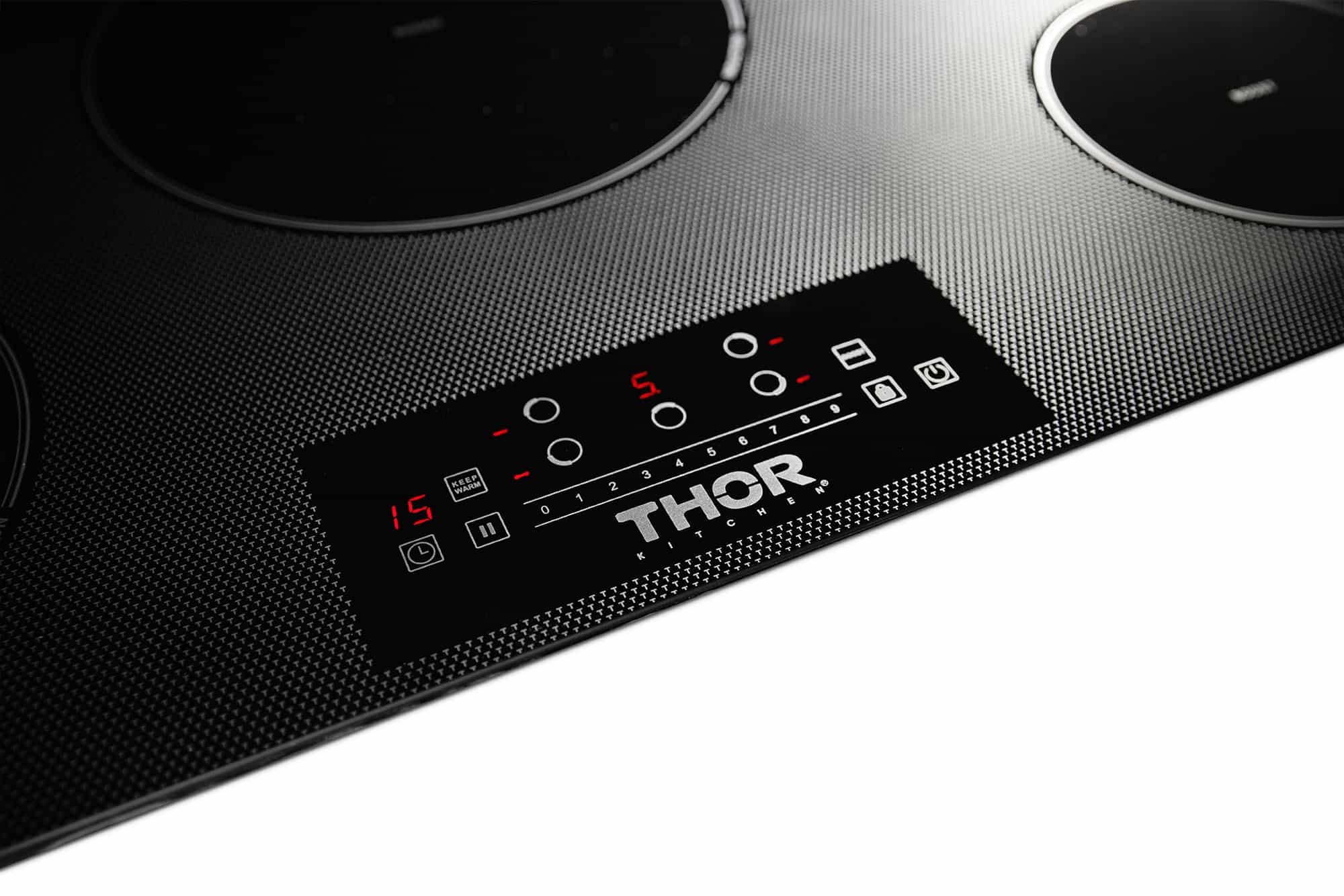 Thor Kitchen 36-Inch Built-In Induction Cooktop with 5 Elements TIH36
