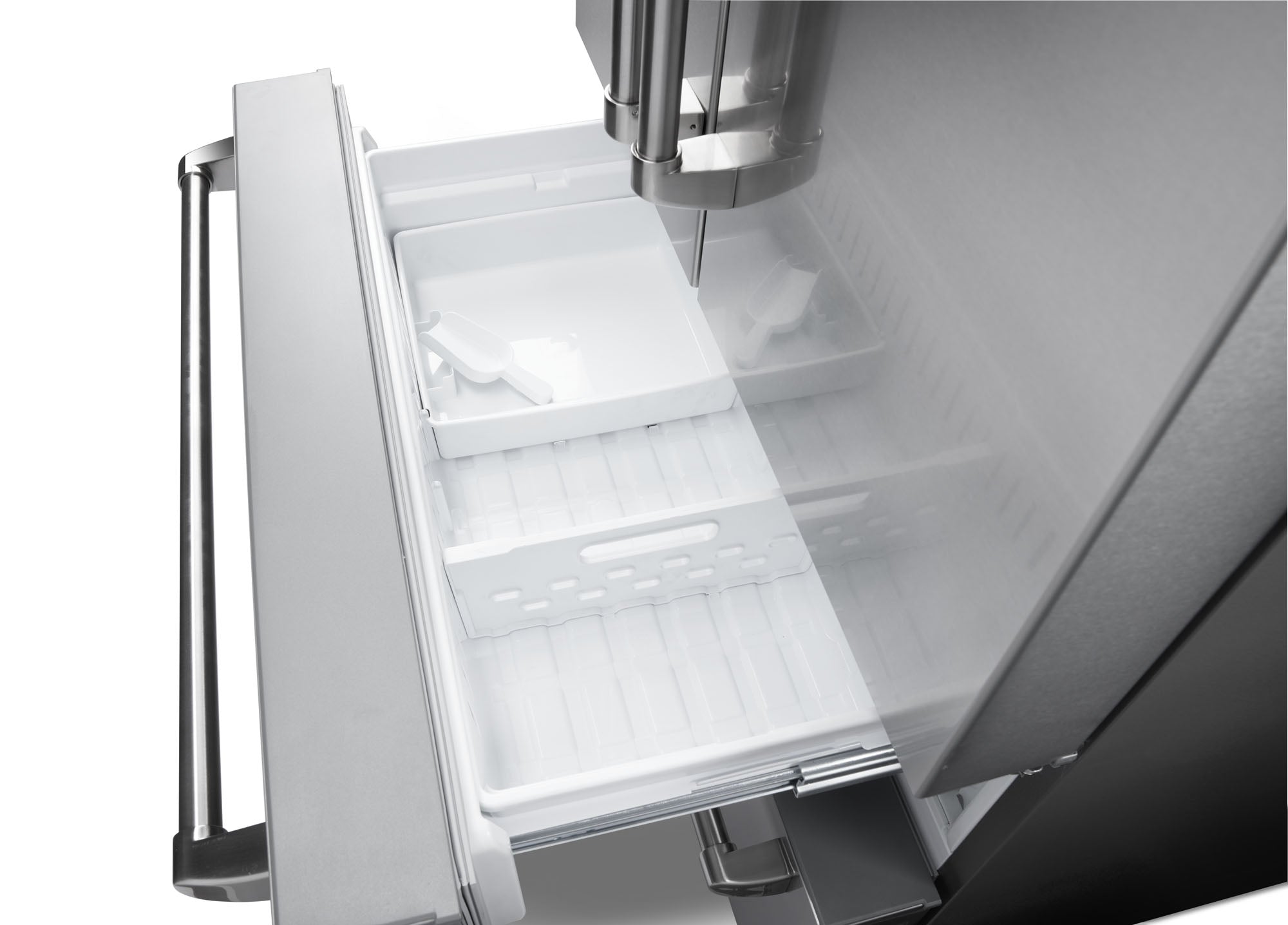 Thor Kitchen 4-Piece Appliance Package - 36-Inch Electric Range, Pro-Style Wall Mount Range Hood, Refrigerator, and Dishwasher in Stainless Steel