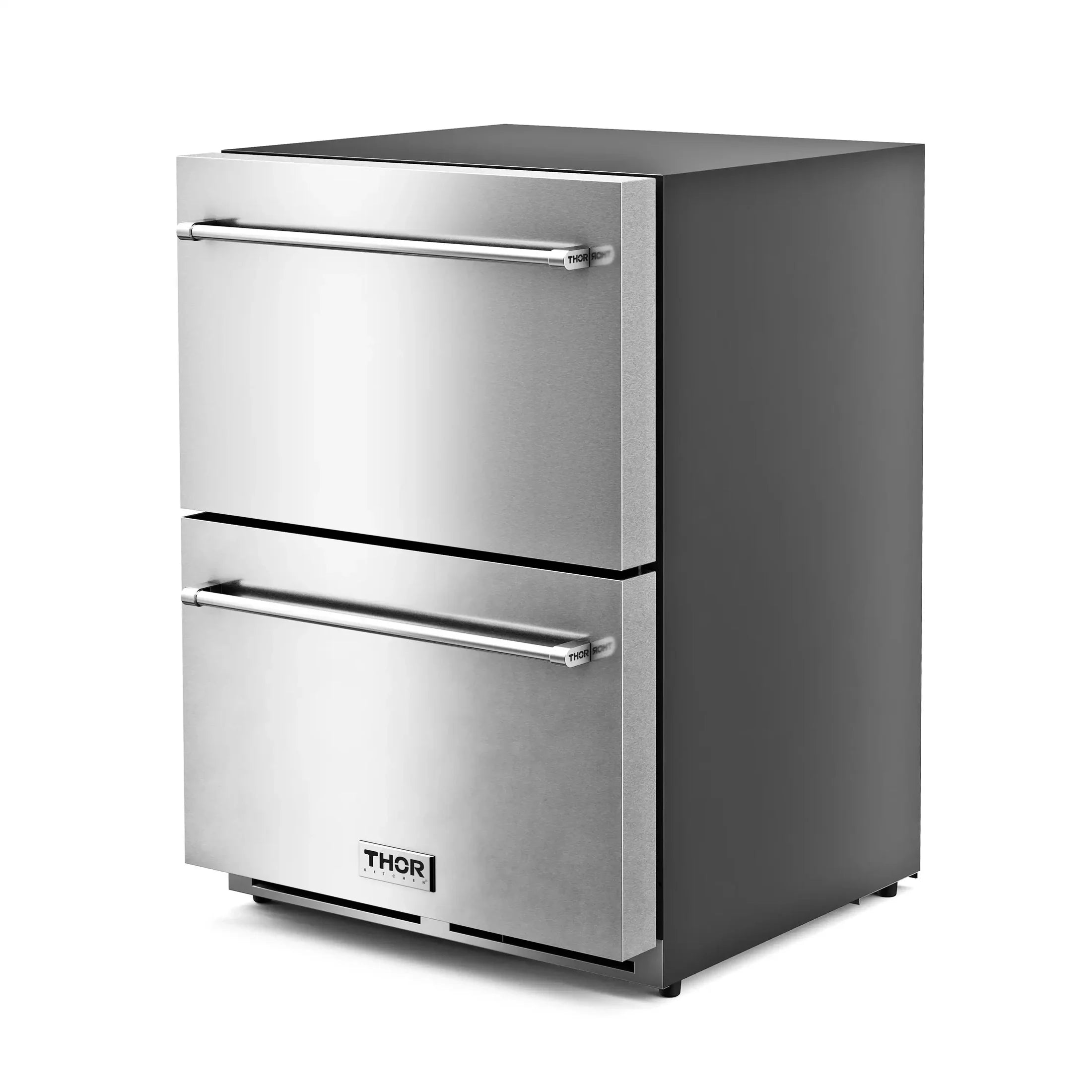 Thor Kitchen 24-Inch Indoor Outdoor Freezer Drawer in Stainless Steel TRZ24U